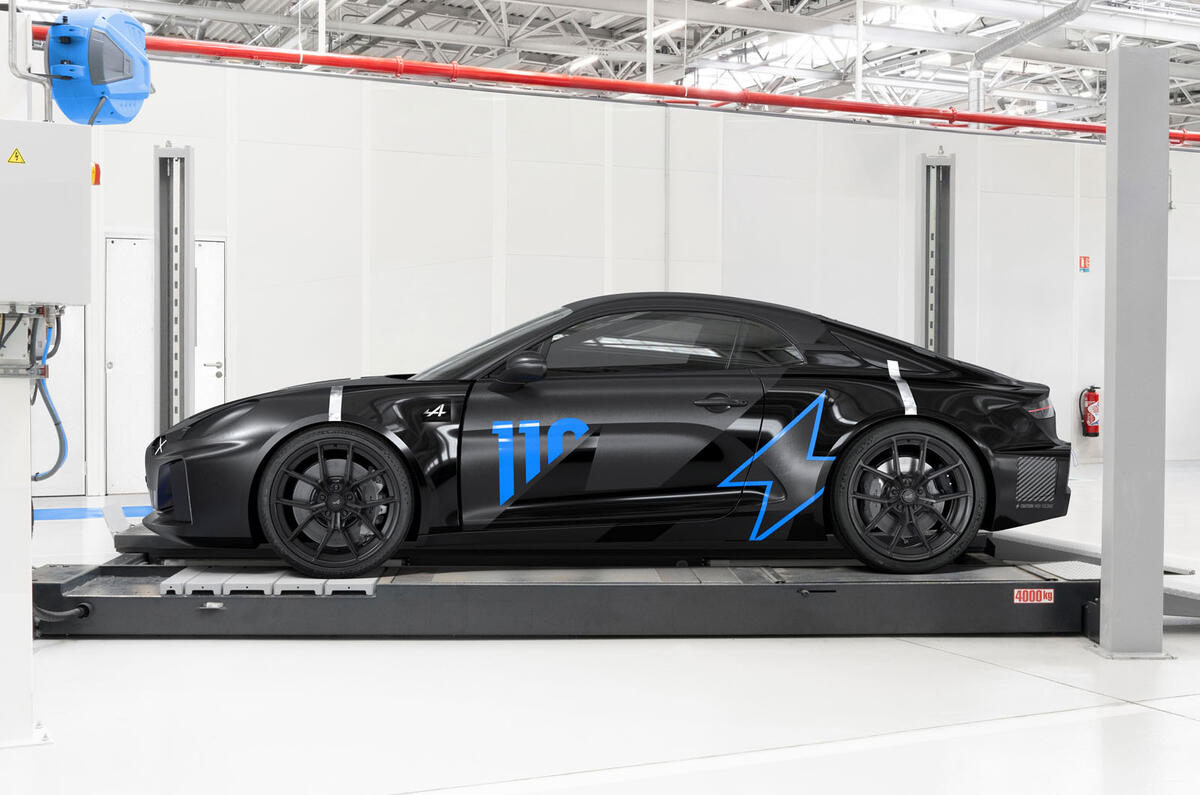Alpine A110 Future side