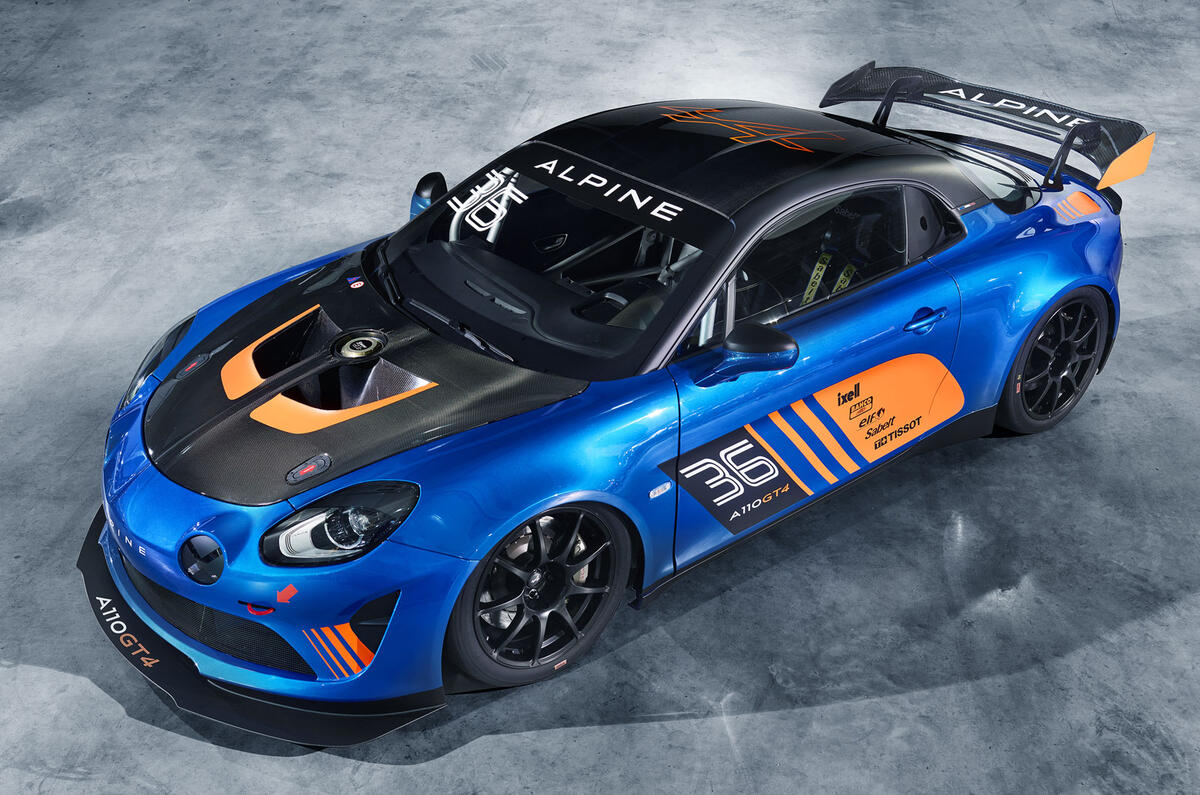 Alpine A110 GT4 and Cup to go racing in 2018 motorsport season