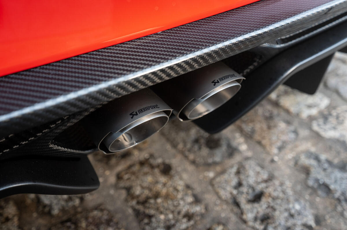 Alpine A110 R 70 tailpipe