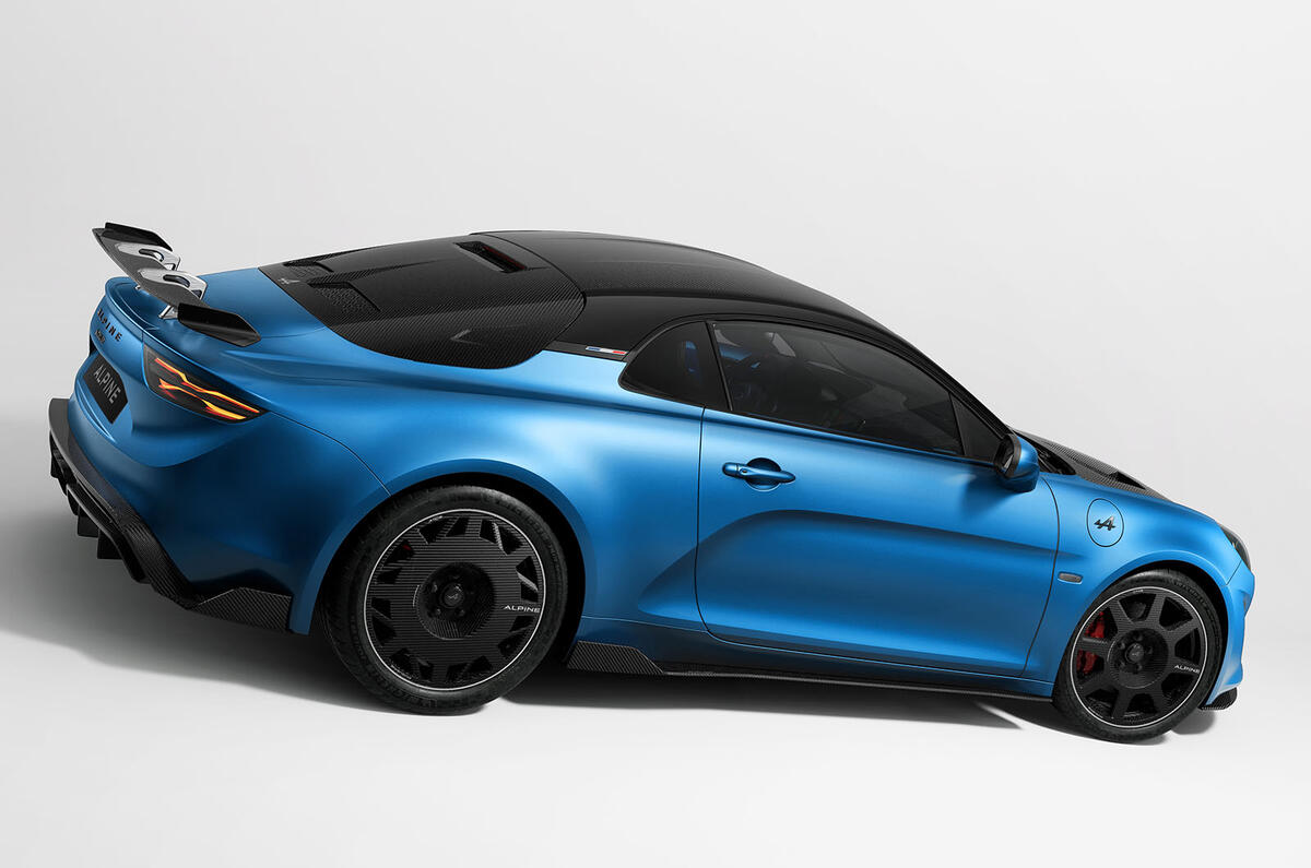 Alpine A110R outside rear Alpine A110R outside rear
