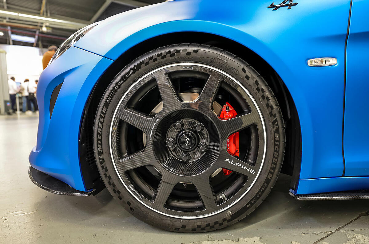 Alpine A110R wheels Alpine A110R wheels
