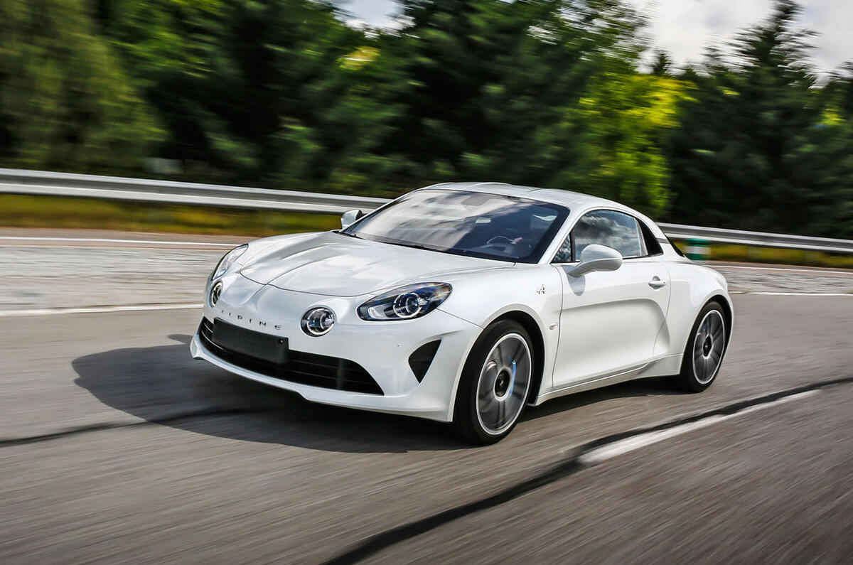 Alpine A110 driven