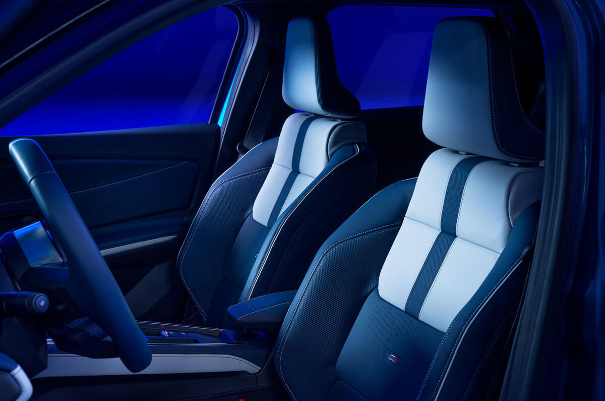 Alpine A290 front seats Alpine A290 front seats