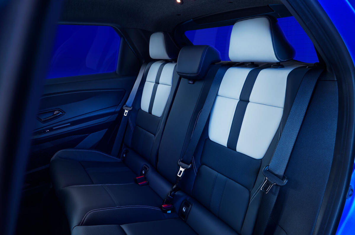 Alpine A290 rear seats Alpine A290 rear seats