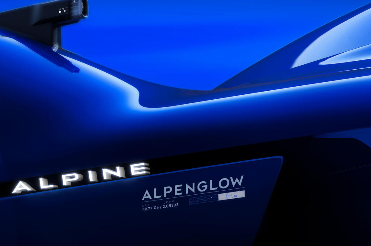 Alpine Alpenglow concept render badge Alpine Alpenglow concept render badge