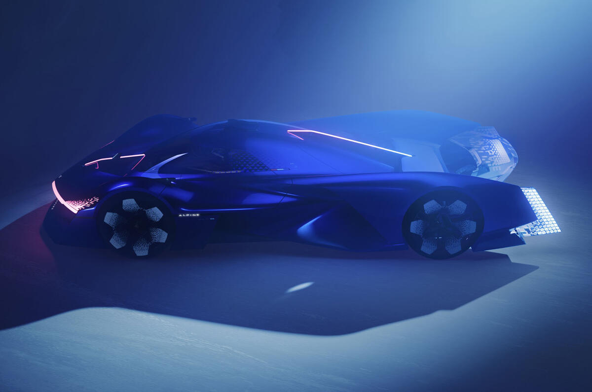 Alpine Alpenglow concept render side from above Alpine Alpenglow concept render side from above