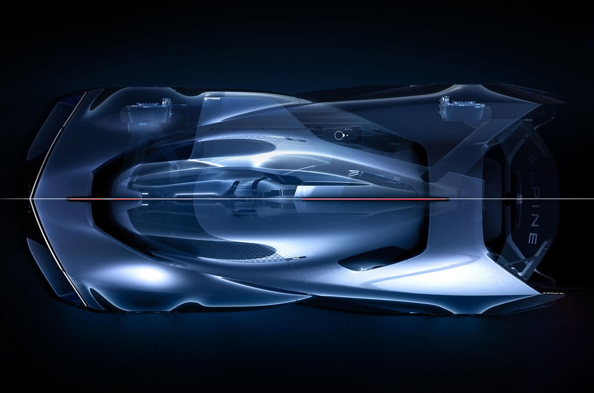 Alpine Alpenglow concept render top down Alpine Alpenglow concept render top down