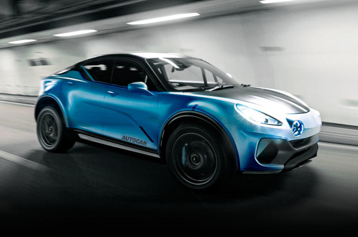 Alpine GT X Over Autocar render 2022
