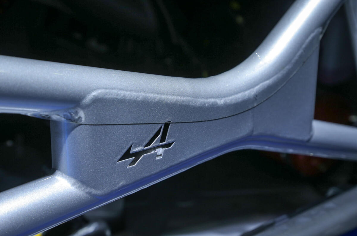 Alpine A110: GT4 and Cup motorsport versions of sports car shown at Goodwood