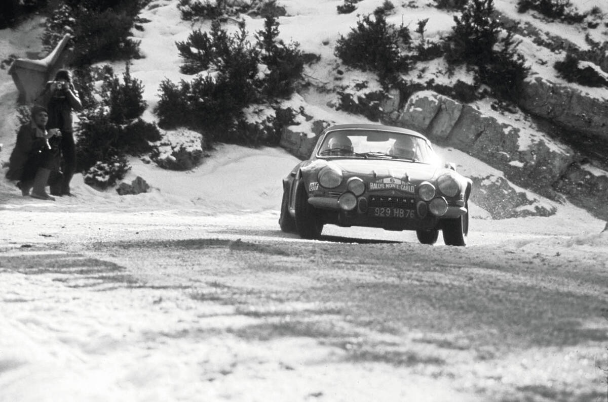 Renault Alpine vintage photo