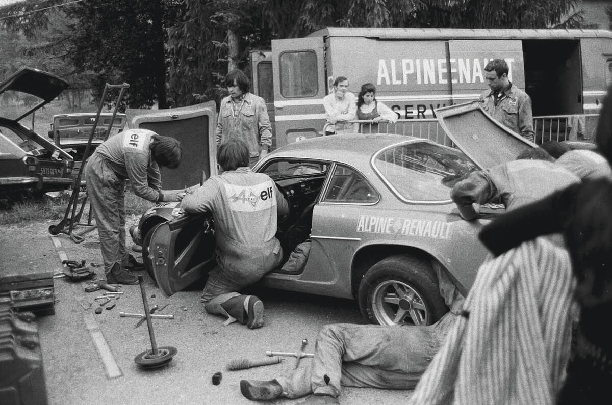 Renault Alpine vintage photo