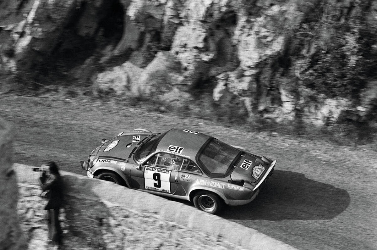 Renault Alpine vintage photo