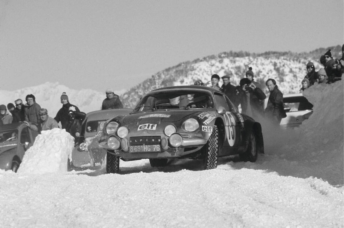Renault Alpine vintage photo