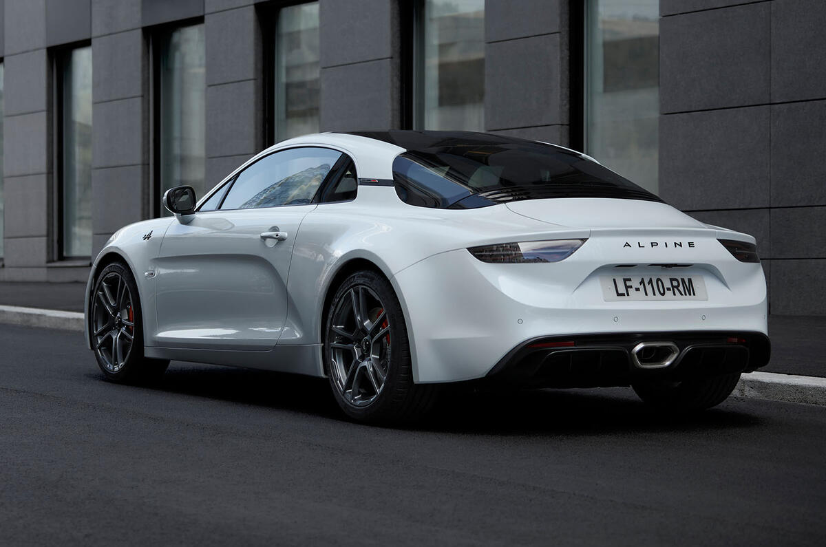 Alpine A110S - rear