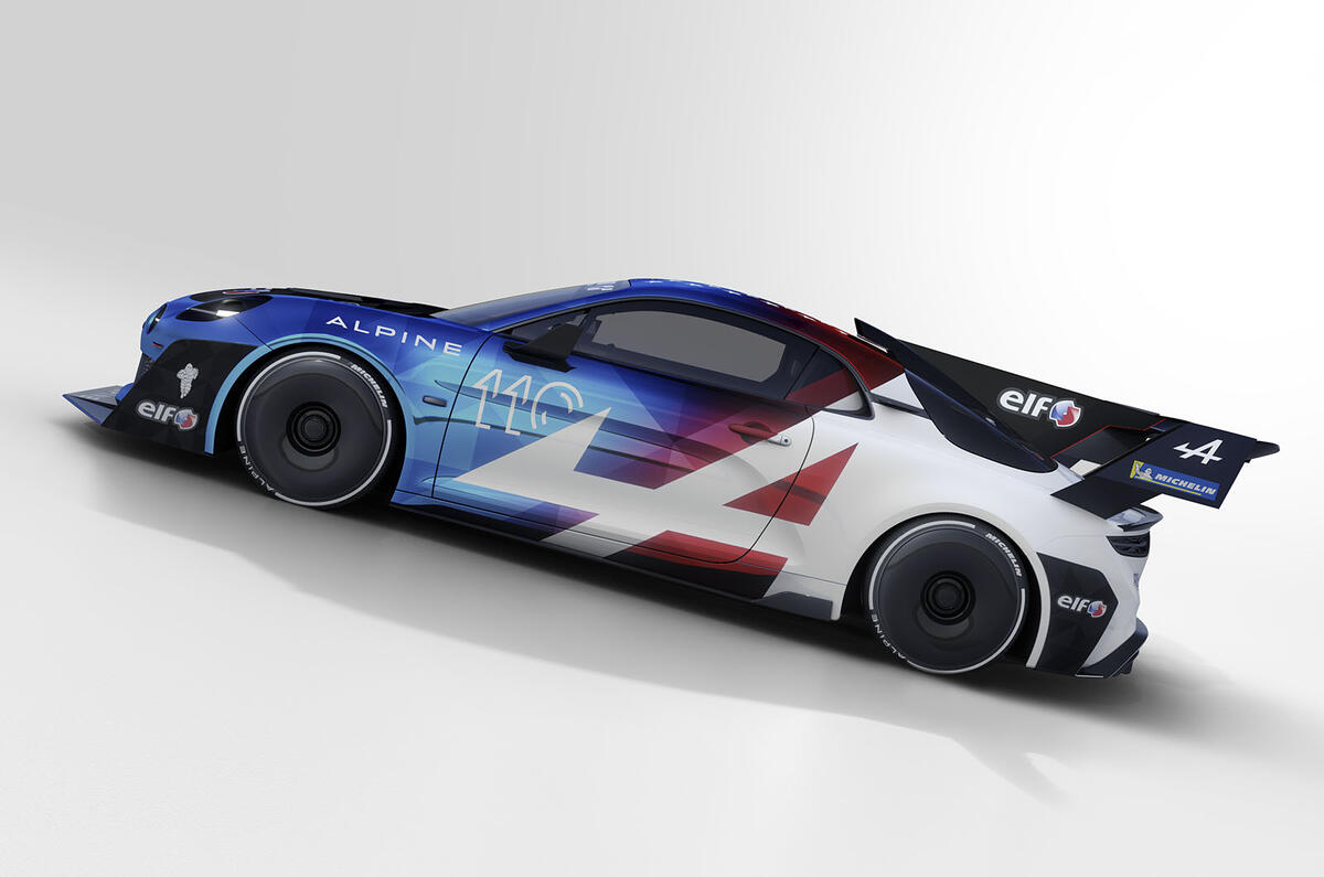 Alpine A110 Pikes Peak side Alpine A110 Pikes Peak side
