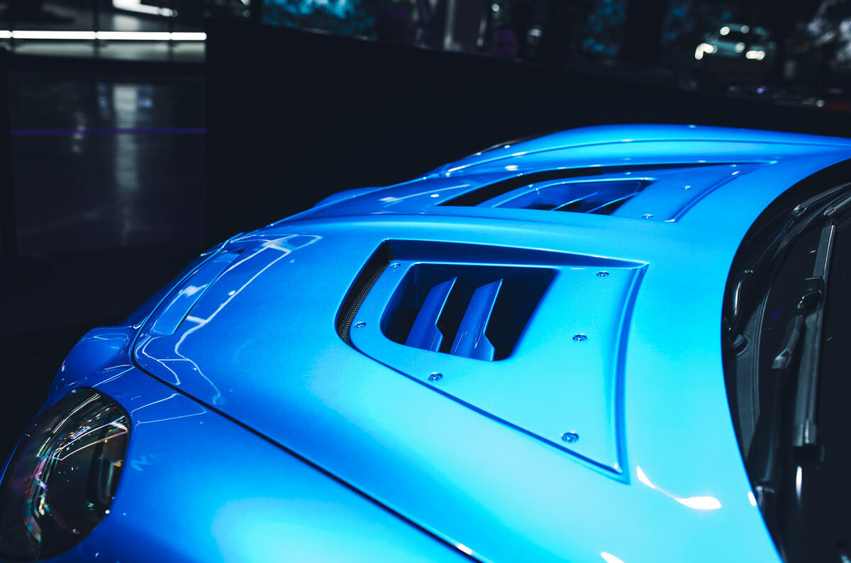 Alpine A110 Ultime R air vents Alpine A110 Ultime R air vents