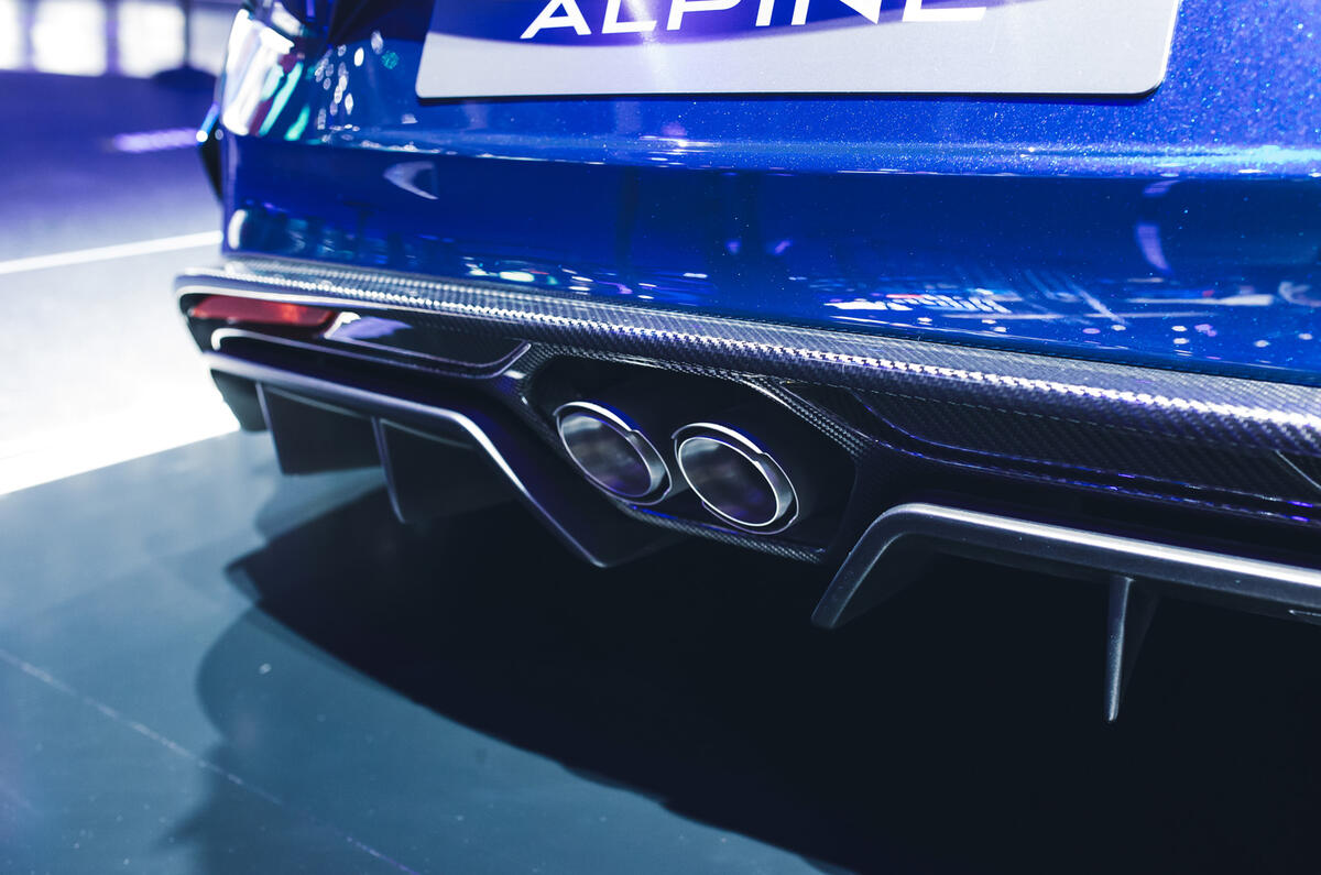 Alpine A110 Ultime R exhausts Alpine A110 Ultime R exhausts