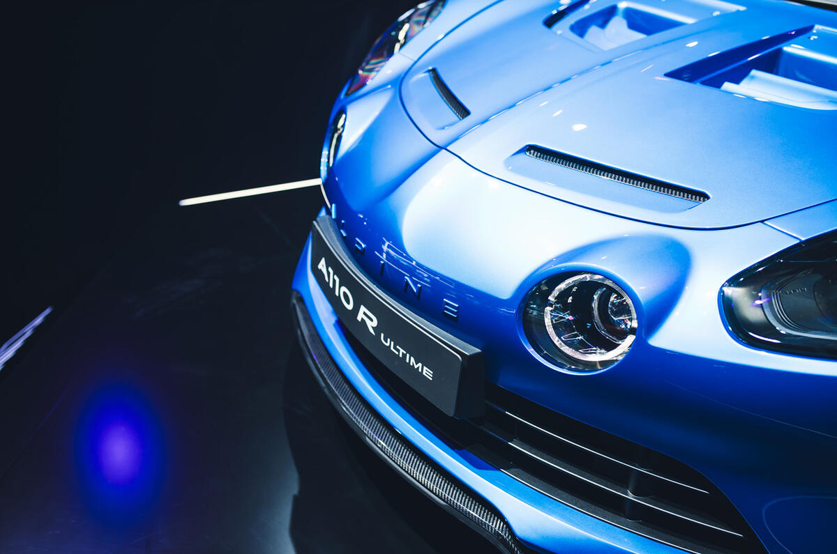 Alpine A110 Ultime R front bonnet Alpine A110 Ultime R front bonnet