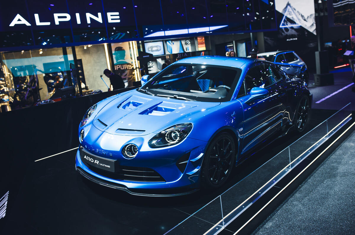 Alpine A110 Ultime R front lead