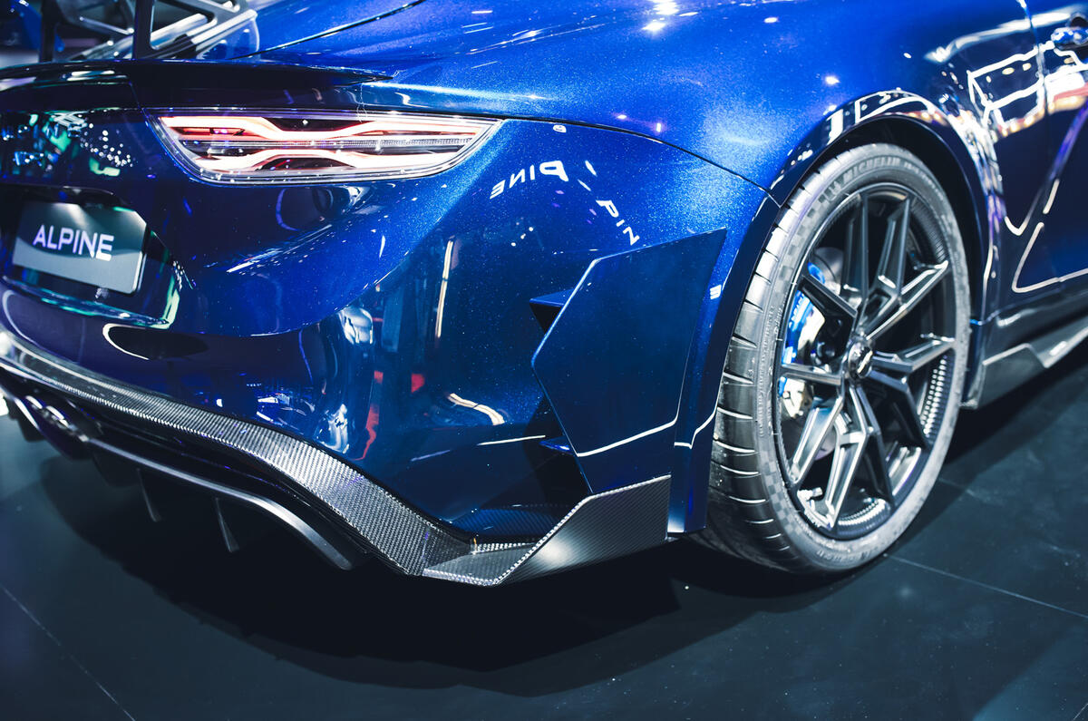 Alpine A110 Ultime R rear corner Alpine A110 Ultime R rear corner