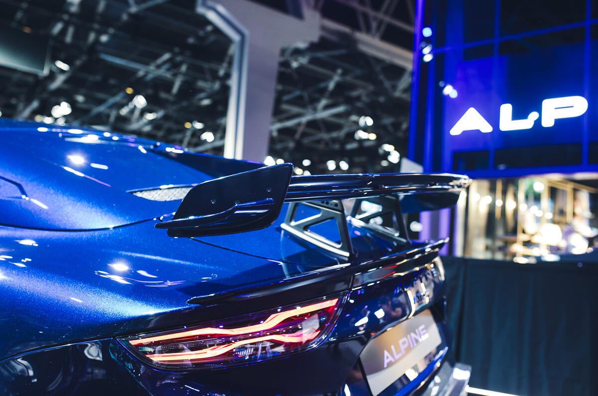 Alpine A110 Ultime R rear spoiler Alpine A110 Ultime R rear spoiler