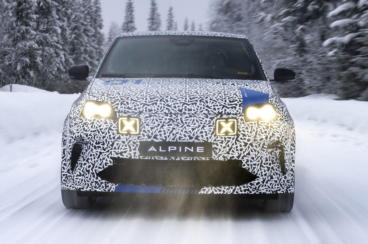 Alpine A290 front Alpine A290 front