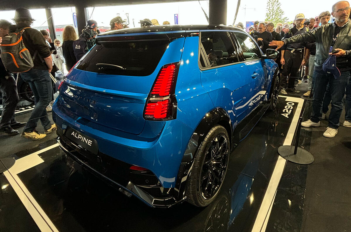 Alpine A290 rear three quarter Alpine A290 rear three quarter