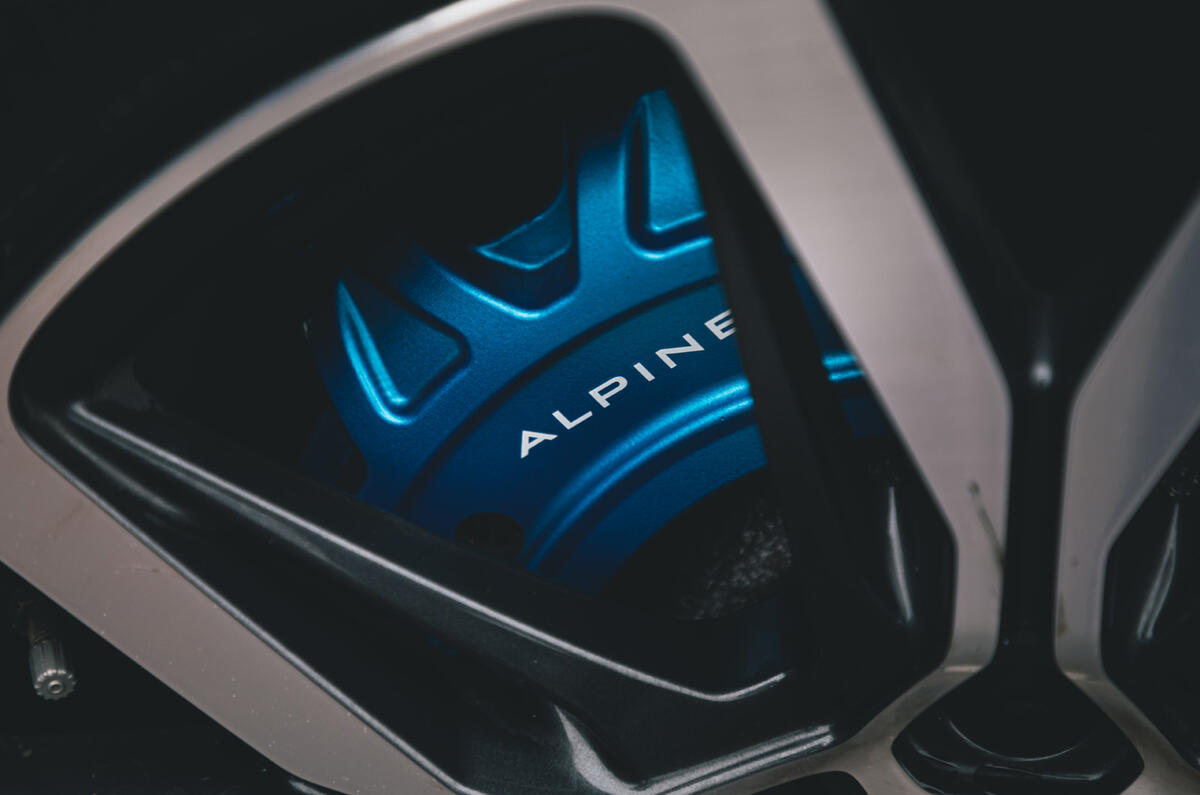 Britain's Best Car Awards 2020 - Alpine A110 brake calipers