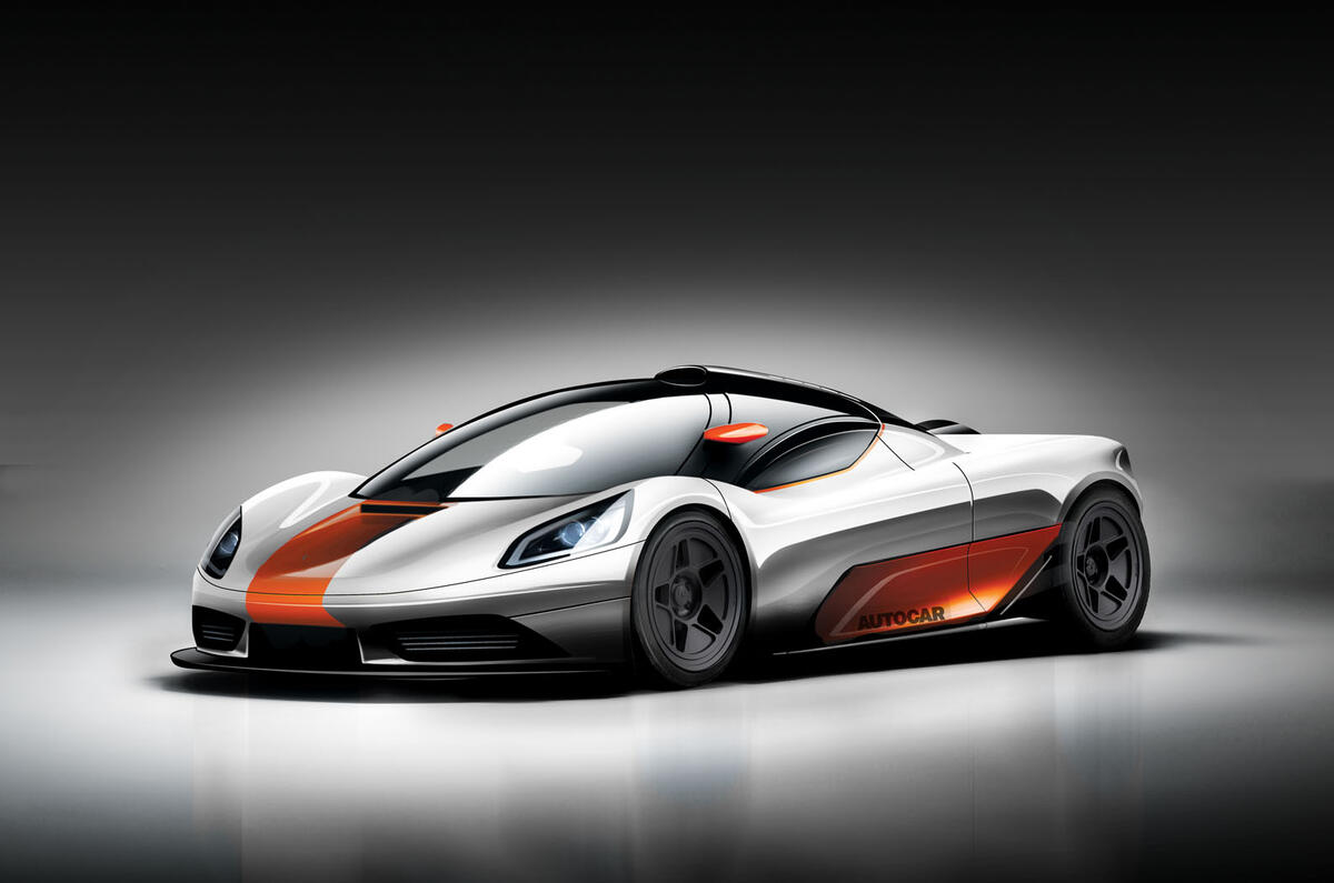 Gordon Murray's 2022 hypercar imagined by Autocar