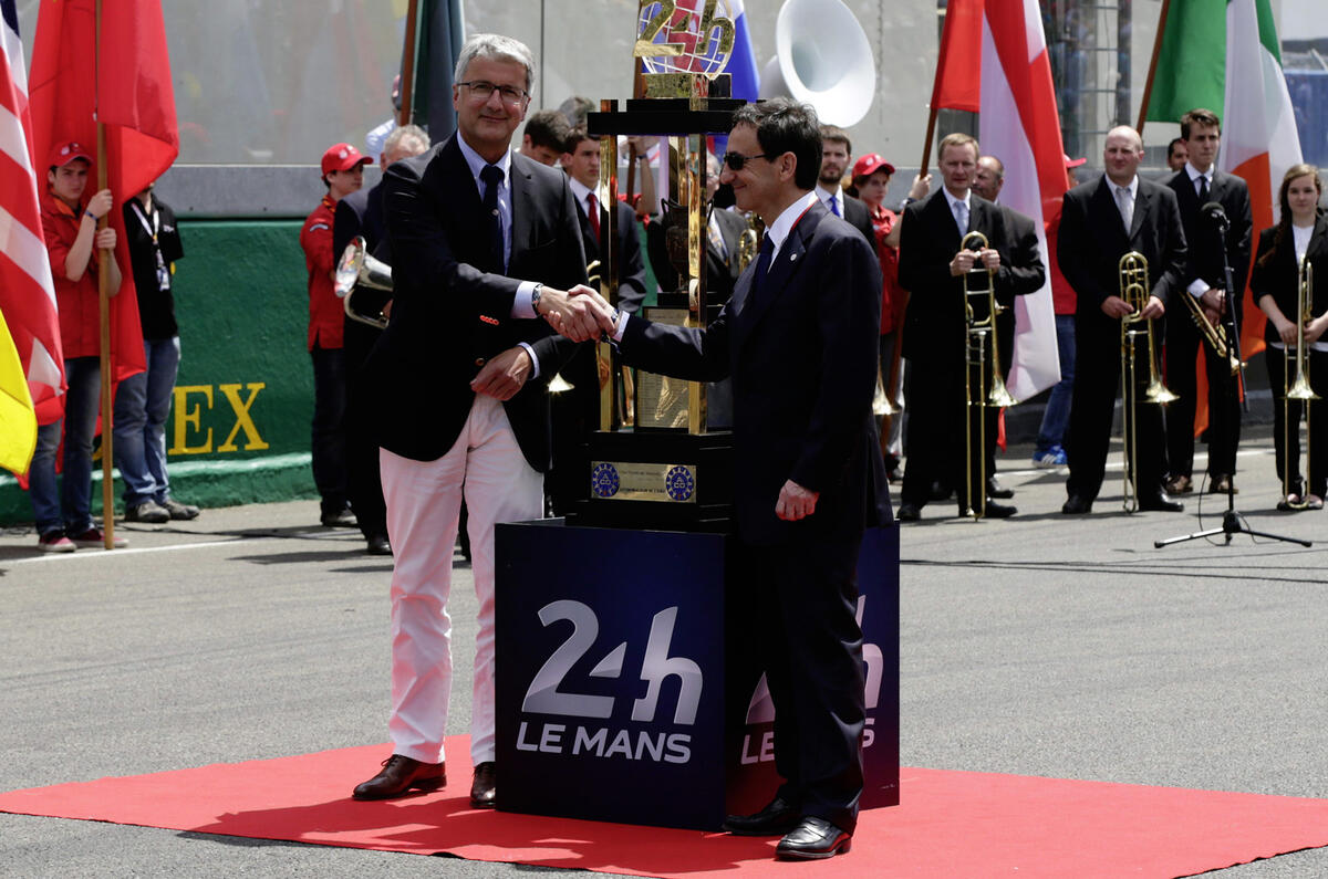 Pierre Fillon (on right)