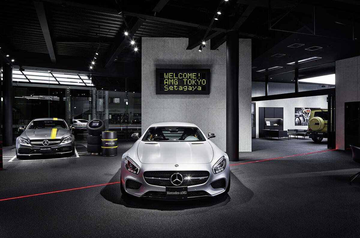 AMG to launch standalone showrooms in Britain