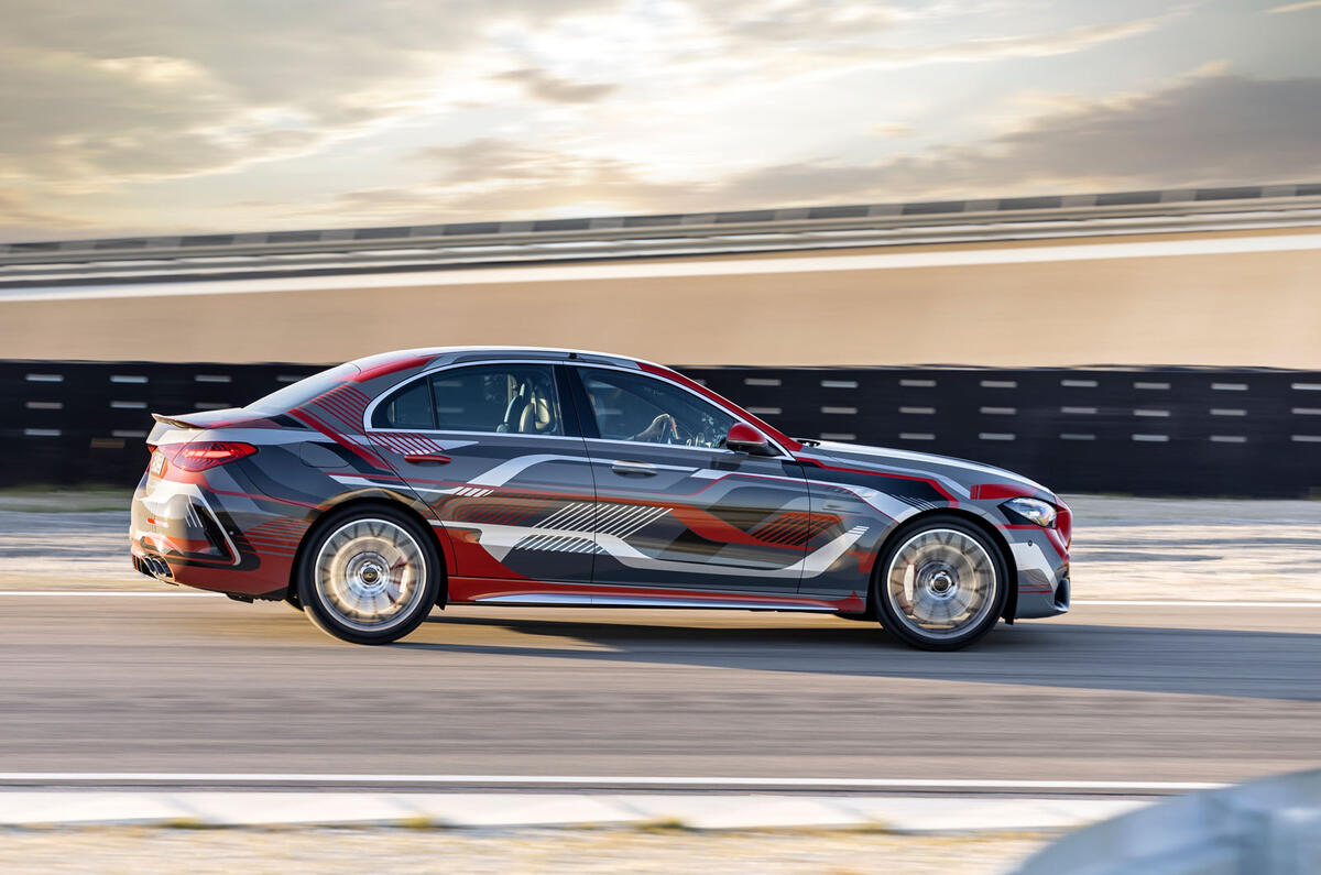 AMG C63 E proto side AMG C63 E proto side