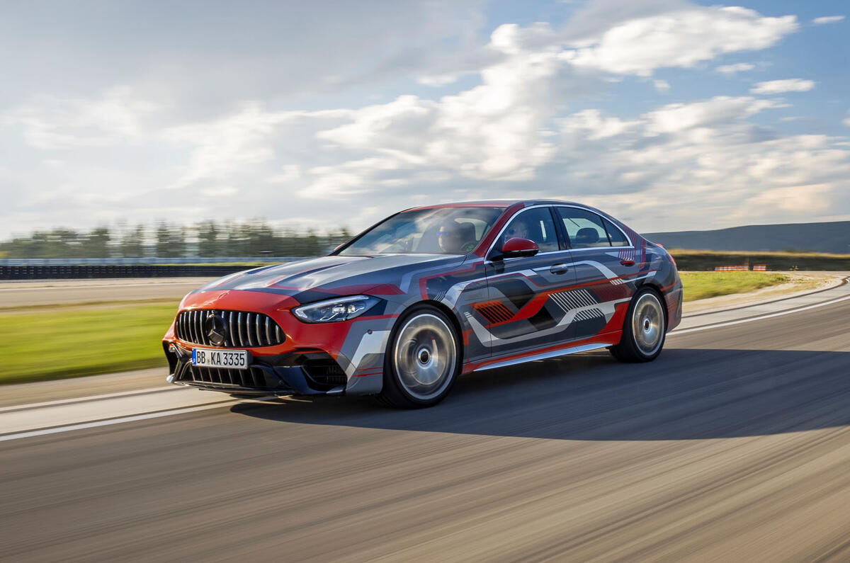 AMG C63 E proto side front AMG C63 E proto side front