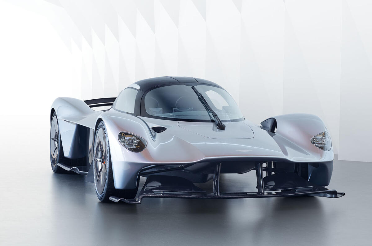 Aston Martin Valkyrie revealed in near-production form