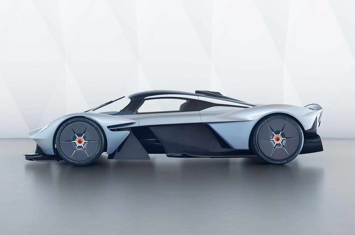 Aston Martin Valkyrie revealed in near-production form