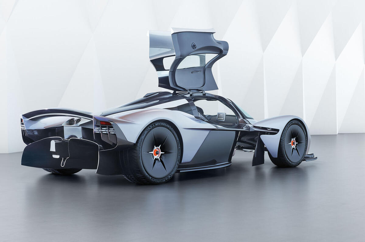 Aston Martin Valkyrie revealed in near-production form