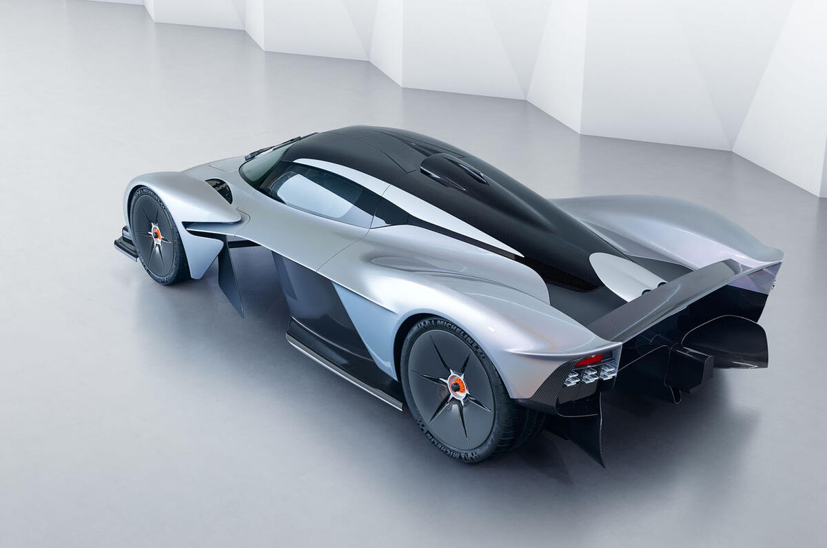Aston Martin Valkyrie revealed in near-production form