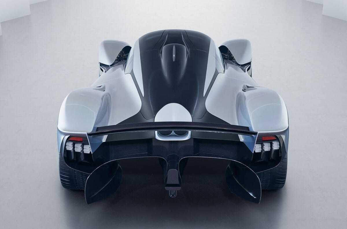 Aston Martin Valkyrie revealed in near-production form