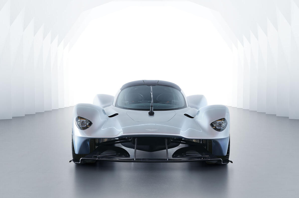 Aston Martin Valkyrie revealed in near-production form