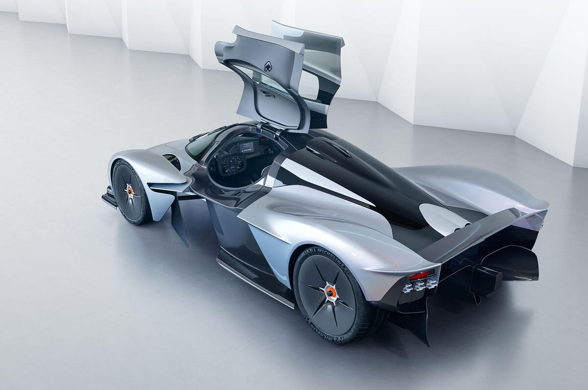 Aston Martin Valkyrie revealed in near-production form