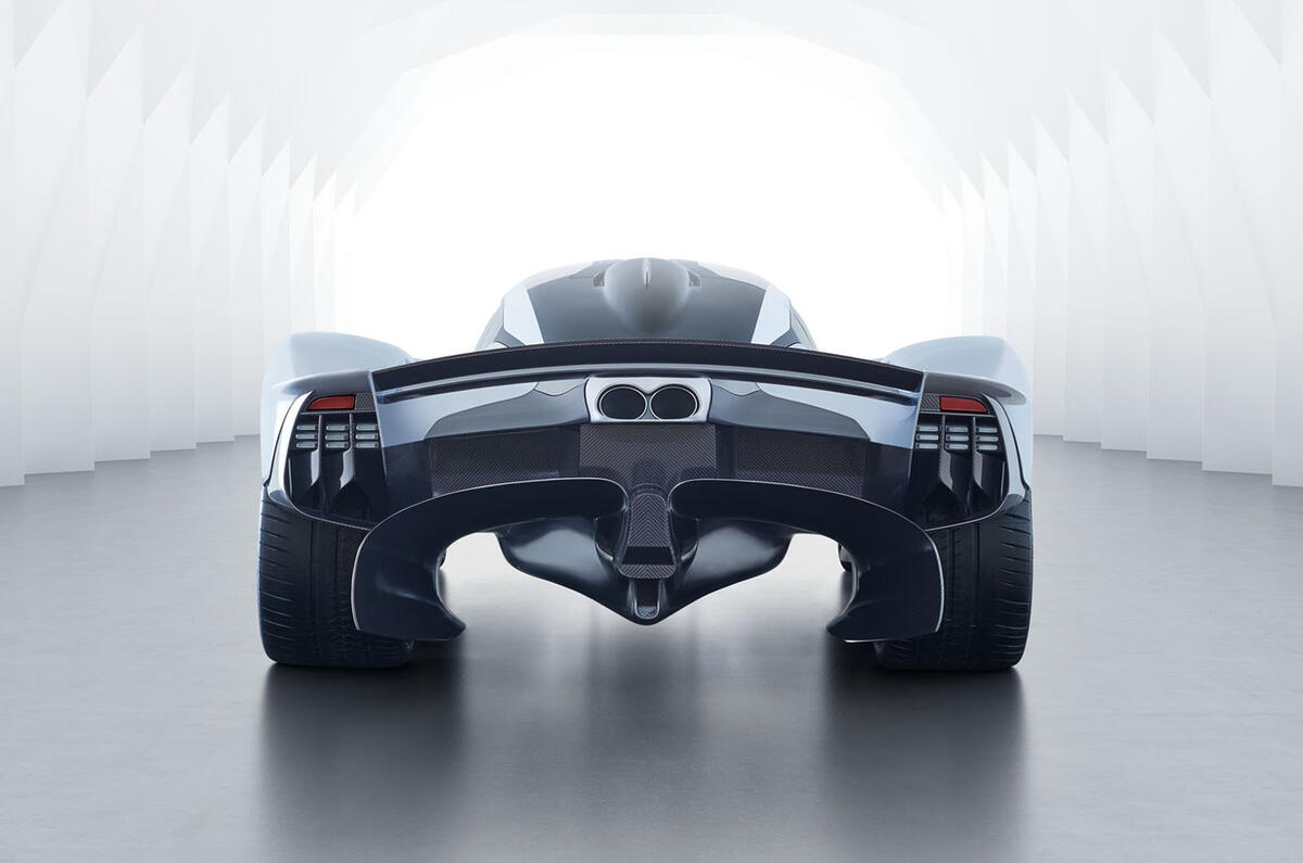 Aston Martin Valkyrie revealed in near-production form