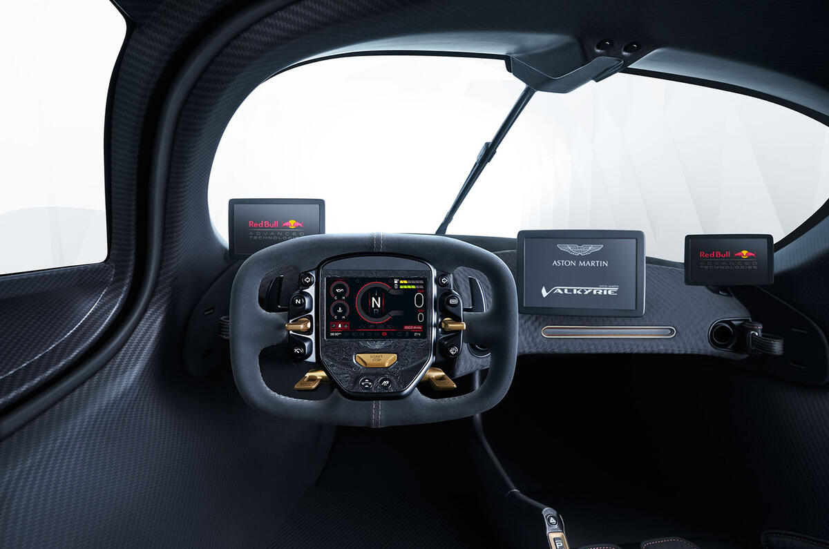 Aston Martin Valkyrie revealed in near-production form