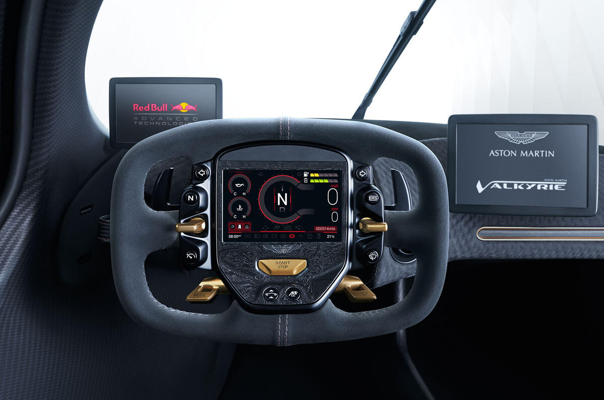 Aston Martin Valkyrie revealed in near-production form