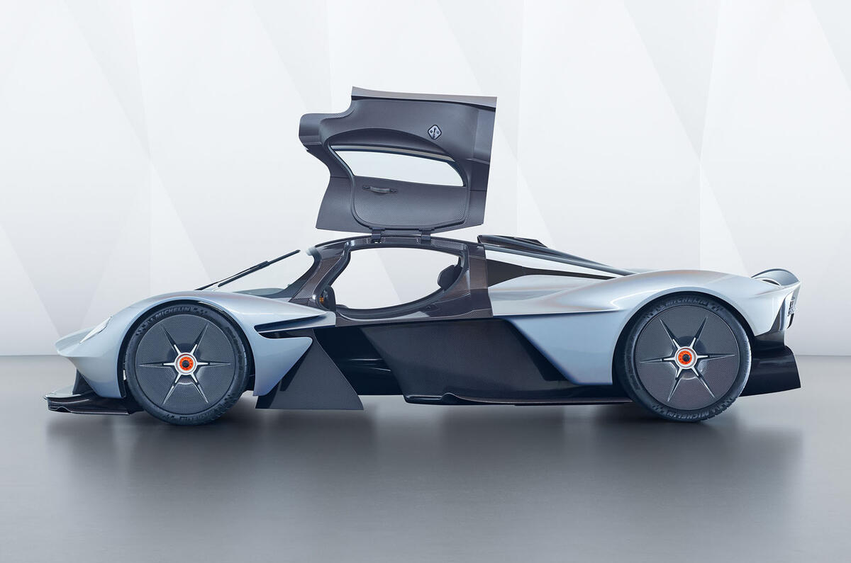 Aston Martin Valkyrie revealed in near-production form