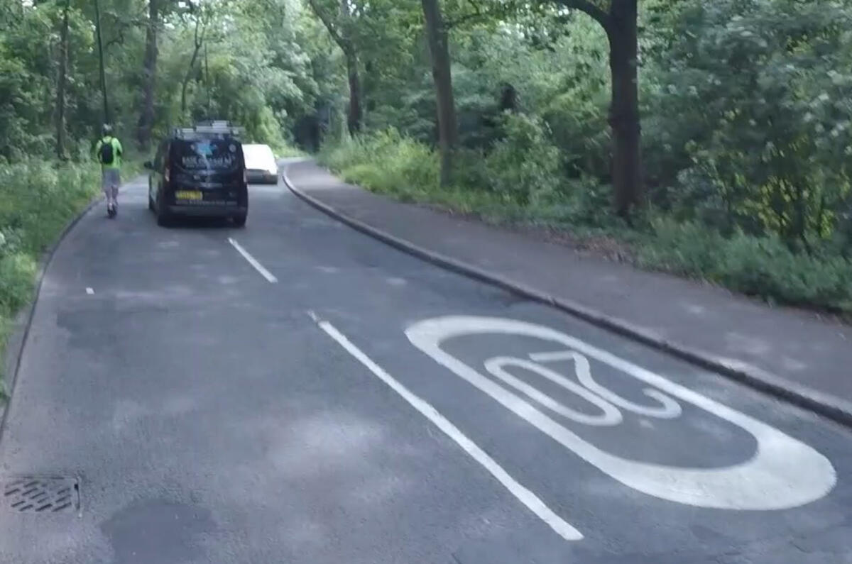 Many of London's roads are now limited to 20mph, but if your e-scooter is doing 12.5mph it's hard for others to overtake you Many of London's roads are now limited to 20mph, but if your e-scooter is doing 12.5mph it's hard for others to overtake you