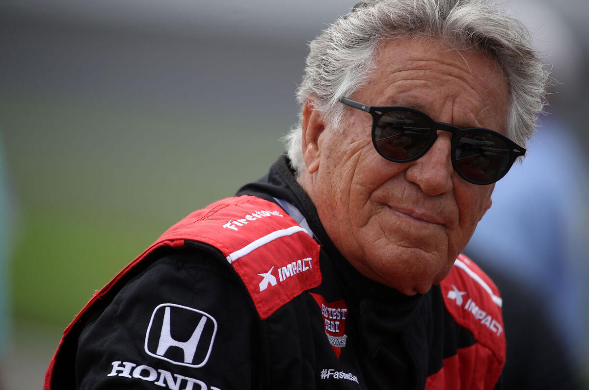 Mario Andretti - image credit Getty Images Mario Andretti - image credit Getty Images