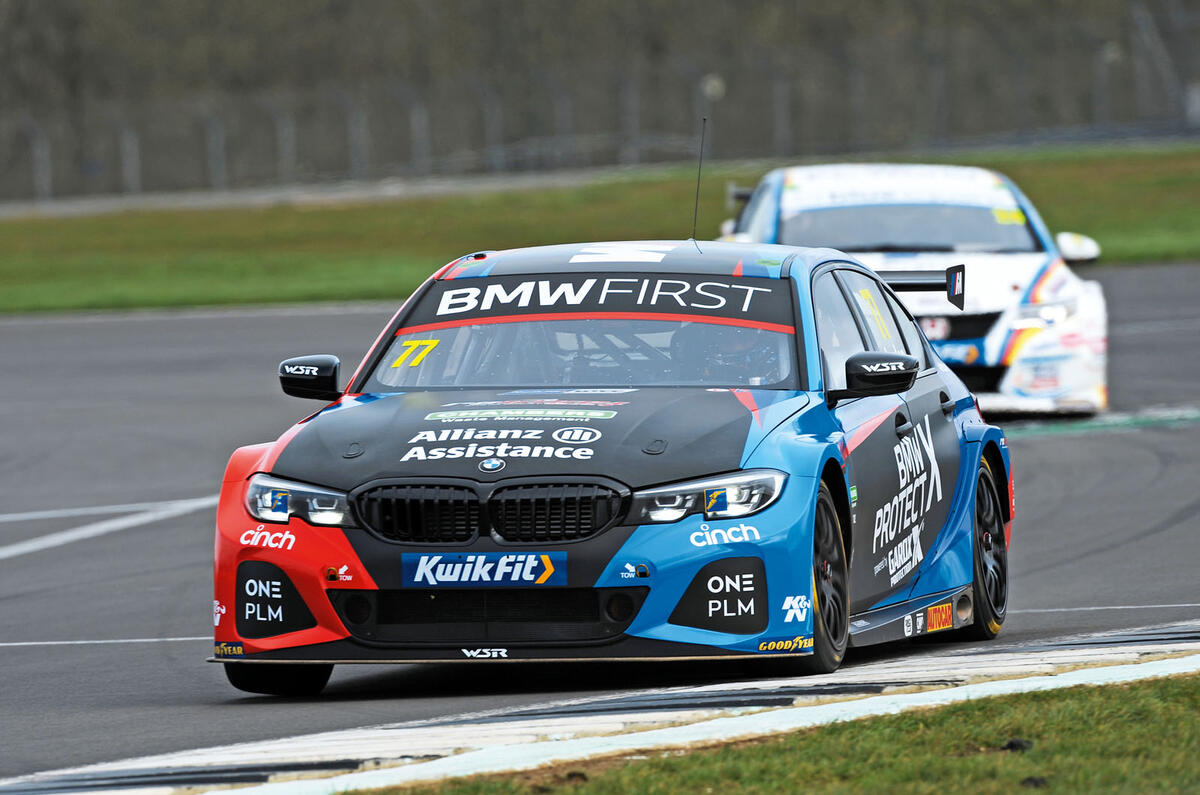 Andrew Jordan BMW race car