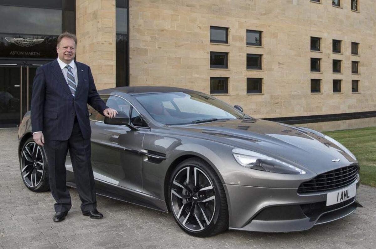 Aston Martin boss: record profits show financial turnaround is complete