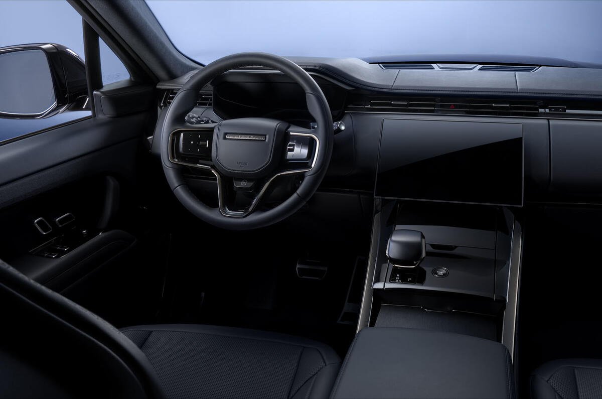 ange Rover Sport SV Black interior ange Rover Sport SV Black interior