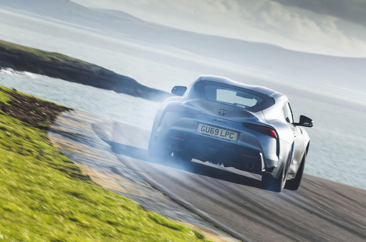 Anglesey circuit - Toyota Supra